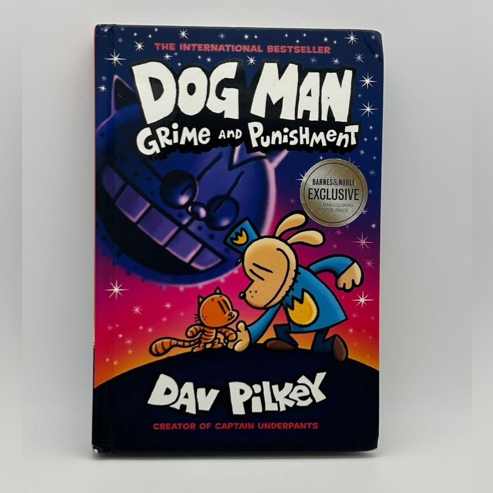 Dog Man: Grime and Punishment by Dav Pilkey - Hardcover